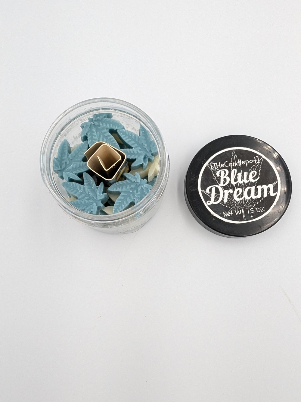 Blue Dream Leaf Canna Leaf Shaped Wax Melts NWOT